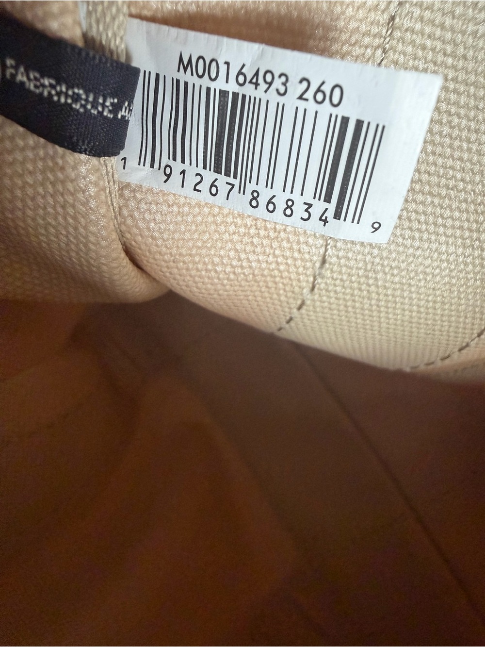 Marc Jacobs Canvas Tote Bag in Beige with White Logo - Picture 7 of 12
